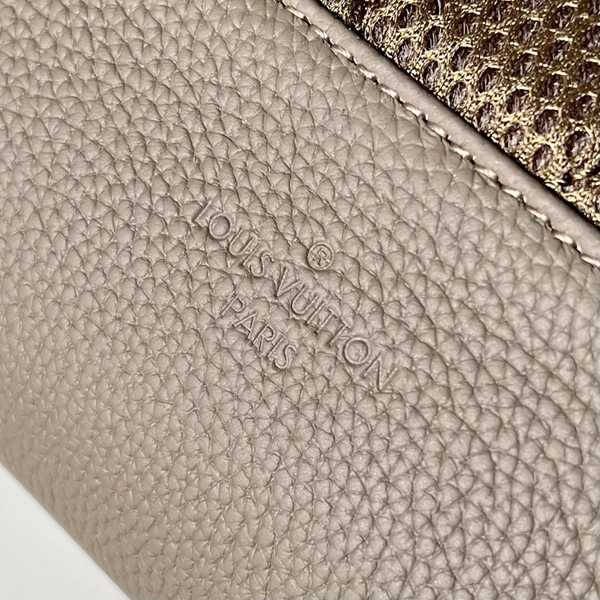 ルイヴィトンバッグ素材ディテール